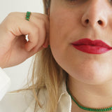 Anillo esmeralda
