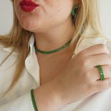 Anillo esmeralda