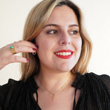 Anilllo turquesa
