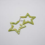 Pendientes Estrella Green
