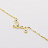 Pulsera cancer dorada